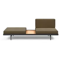 Innovation Living Schlafsofa Puri Eiche Stoff Dusty Olive