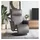 vidaXL Relaxsessel mit Fußteil Kunstleder 58 x 105 x 88,1 cm Grau drehbar