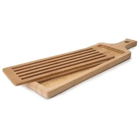 Lacor Brot Schneidebrett Bambus 1-tlg. 50 x 15 x 2 cm Braun