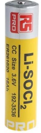 Rs Pro 2/3 CS 2/3 CC Batterie, 3.6V / 16Ah Li-Thionylchlorid, Standard, Batterien + Akkus
