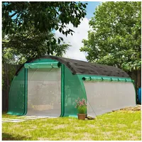 Outsunny Foliengewächshaus Kunststoff Grün Folie 0,5 mm 18 m2