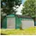 Outsunny Foliengewächshaus Kunststoff Grün Folie 0,5 mm 18 m2