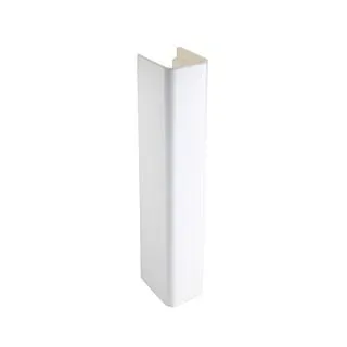 Vitra Metropole Standsäule 4457B003-0156 weiß hochglanz, für Waschtisch