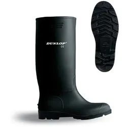 DUNLOP - Pvc Waterproof Boot Größe 42 Tall Schwarz Obermaterial Dunlop