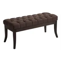 CLP Sitzbank Ramses Stoff antik-dunkel braun/100 cm