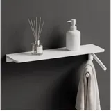 doporro Handtuchhalter 2-armig Weiß Reglo-19