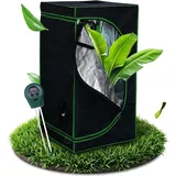 Melko Growbox 40 x 40 x 120 cm Schwarz