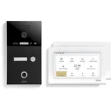 GVS GVS - 1-Familienhaus IP Video Türsprechanlage AVS4480U - Mit 2x7 Zoll Monitor, App, HD-Kamera & Türöffner Funktion (Fingerprint/RFID)