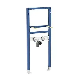 Geberit Duofix Waschtisch-Element 111266002 BH 112 cm, schmale Ausführung, Standarmatur