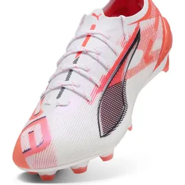 Puma Ultra 5 Ultimate Herren Puma White-Puma Black-Glowing Red 46