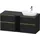 Duravit D-Neo Konsolenwaschtischunterbau wandhängend Eiche Schwarz Matt 1400x550x664 mm à DE4970R341 DE4970R34160000,