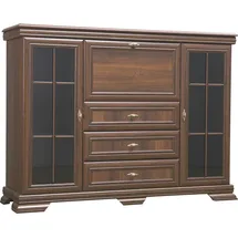 JV Möbel Sideboard 158 x 117 x 46 cm Braun