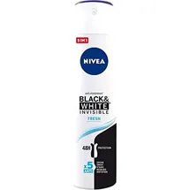NIVEA Black & White Invisible Fresh Antitranspirant Spray 150 ml