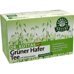 Dr. Kottas Grüner Hafertee mit Kakaoschalen Fbtl. 20 ST