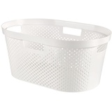 Curver Infinity mit Punktmuster 39l weiß, Plastik, 35 x 25 x 10 cm