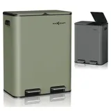 MAXCRAFT Mülleimer 60 l Grün