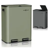 MAXCRAFT Mülleimer 60 l Grün