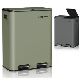MAXCRAFT Mülleimer 60 l Grün