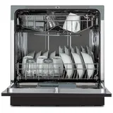 Klarstein Amazonia 8 Geschirrspüler (freistehend, 598 mm breit, Anthrazit)