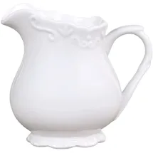 Chic Antique Provence Milch Kännchen, H9 cm | 250 ml weiß