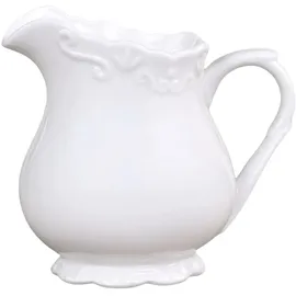 Chic Antique Provence Milch Kännchen, H9 cm | 250 ml weiß