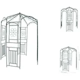 Rosenbögen, Gitter & Pergolen - Living Rosenpavillon 250 cm Dunkelgrün