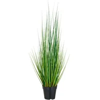 Creativ green Kunstgras »Grasbusch Miscanthus« mit naturgetreuen Grashalmen, grün