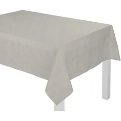 Tischdecke ADAM "Argentinian Criolla Light" Gr. 4, grau (hellgrau), Ø:145cm, Baumwolle, Tischdecken