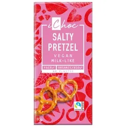 iChoc Salty Pretzel Schokolade bio