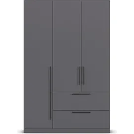 Rauch »Drehtürenschrank Schrank Garderobe Wäscheschrank Schlafzimmer AVOLA« in 3 verschiedenen Ausstattungen BASIC/CLASSIC/PREMIUM, mit hochwertigen Stangengriffen aus Metall in Schwarz MADE IN GERMANY