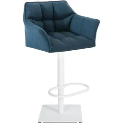 CLP Barhocker Damaso W Stoff blau