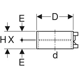 Geberit Elektro-Schweißmuffe DN 125/135 mm PE-HD