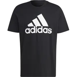 adidas Essentials Single Jersey Big Logo T-Shirt Black / White M