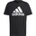 adidas Essentials Single Jersey Big Logo T-Shirt Black / White M