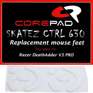 Corepad Skatez CTRL 630 Ersatz Mausfüße kompatible für Razer DeathAdder V3 Pro/Razer DeathAdder V3