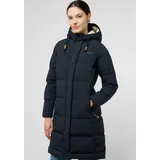 Jack Wolfskin Winter-Daunenmantel Nordlicht Coat (Fleece-Futter) navyblau Damen