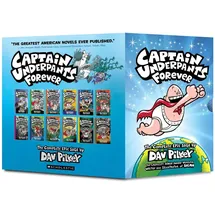 Scholastic US Captain Underpants Forever Box set (#1-12)