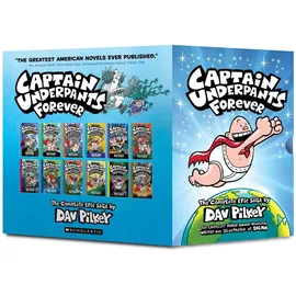 Scholastic US Captain Underpants Forever Box set (#1-12)
