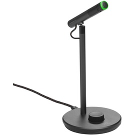 JBL Quantum Stream Talk – USB-Mikrofon mit einfachem Kondensator und super-kardioidem Aufnahmemuster für Streaming, Aufnahmen und Gaming – Schwarz