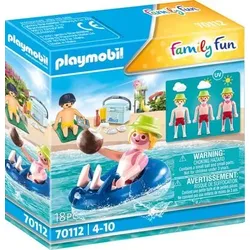 PLAYMOBIL 70112 Badegast mit Schwimmreifen