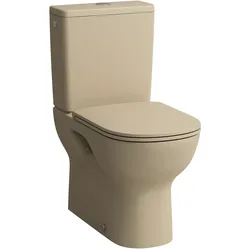 Tiefspül-WC Kombination LUA 650x360x420 spülrandlos Abgang waagrecht oder senkrecht weißSpülkasten und WC-Sitz extra zu bestellen
