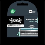 Wilkinson Rasierklingen Wilkinson Quattro Essential 4 Precision Sensitive, 16-tlg.