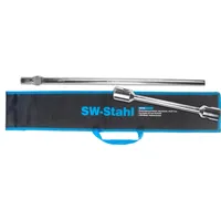 SW-Stahl SW-Stahl, 02251L Radmutternschlüssel, 30 x 32 mm I Set 2-tlg. I Set inkl. Drehstift I Auto Radschlüss
