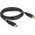 DeLock USB-C® Kabel USB 2.0 USB-C® Stecker, USB-C® Stecker 2.00m Schwarz 83324