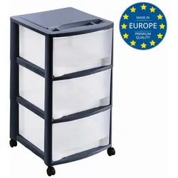 Mondex PLS6073 XL Schubladen Rollcontainer Wagen Wäschesortierer