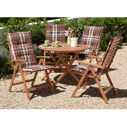Garten-Essgruppe MERXX "Borkum", braun, Sitzmöbel-Sets