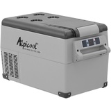 ALPICOOL Elektrische Kühlbox »CF35«, 35L Kompressor-Kühlbox, im Fahrzeug und zu Hause nutzbar grau