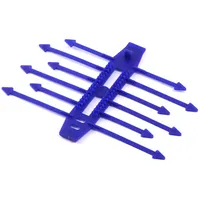pflanzenschutz lupfer Verbissschutzklemmen Blau 1000 Stk.