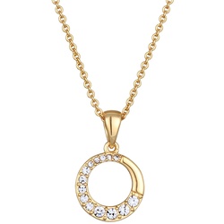 Elli Kreis Rund Kristalle Gold Damen 