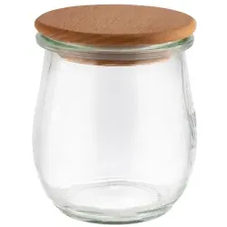 APS Weck Gläser mit Deckel, 12 Stück 82246 , Tulpenform